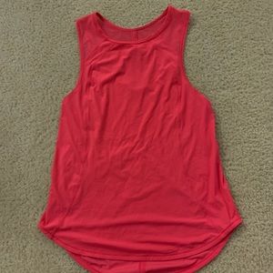 Pink Lululemon Exercise Tank Top